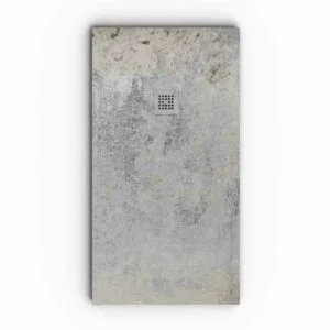 Amarna Receveur de douche effet ciment et autres couleurs – antidérapant moderne STONE 3D