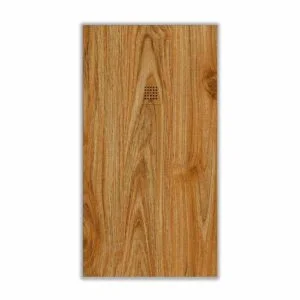 Receveur de douche en résine finition texture ardoise Imitation bois Noyer américain – antidérapant STONE 3D modern