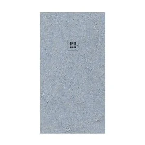 Receveur de douche en résine texture ardoise finition effet Terrazzo Gravin et autres coloris – antidérapant STONE 3D modern