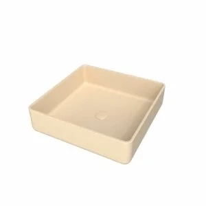 Vasque à poser SATET Solid Surface Crème