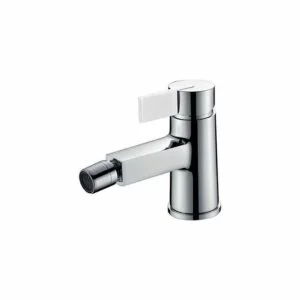 Robinet pour bidet Elba chrome/blanc [ VAROBATH ]