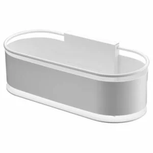 Porte-savon Anga devant blanc mat [ VAROBATH ]