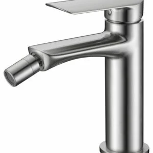 Robinet pour bidet Ural nickel brossé [ VAROBATH ]