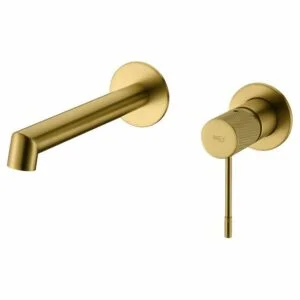 ► Robinet pour lavabo encastré Line or brossé [ VAROBATH ]