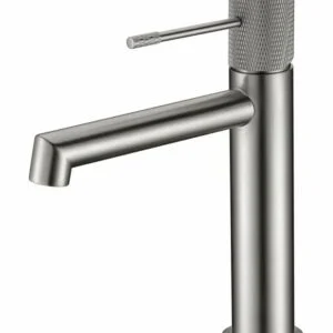 Robinet pour lavabo Line nickel brossé [ VAROBATH ]